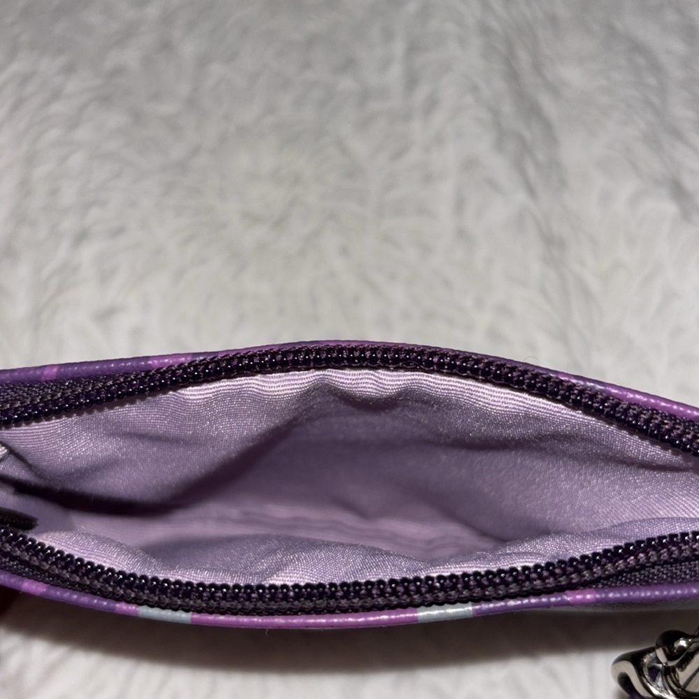 Coach Monogram Pouch Wallet Wristlet - Picture 3 of 3
